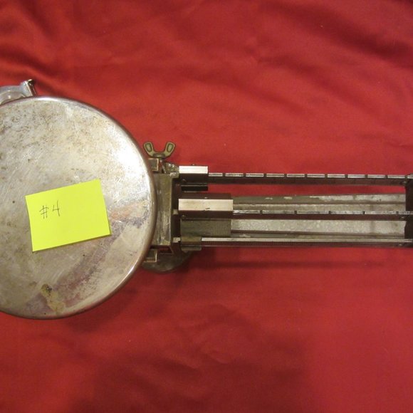 VTG 40'S OHAUS TRIPLE BEAM BALANCE SCALE, ALL METAL SCALE - Picture 3 of 8